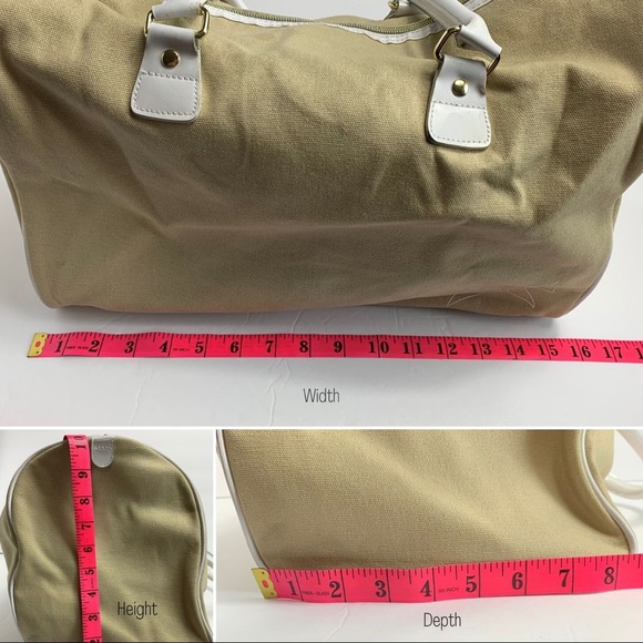 NINA RICCI | Canvas Weekender 22L Bag - Picture 6 of 7